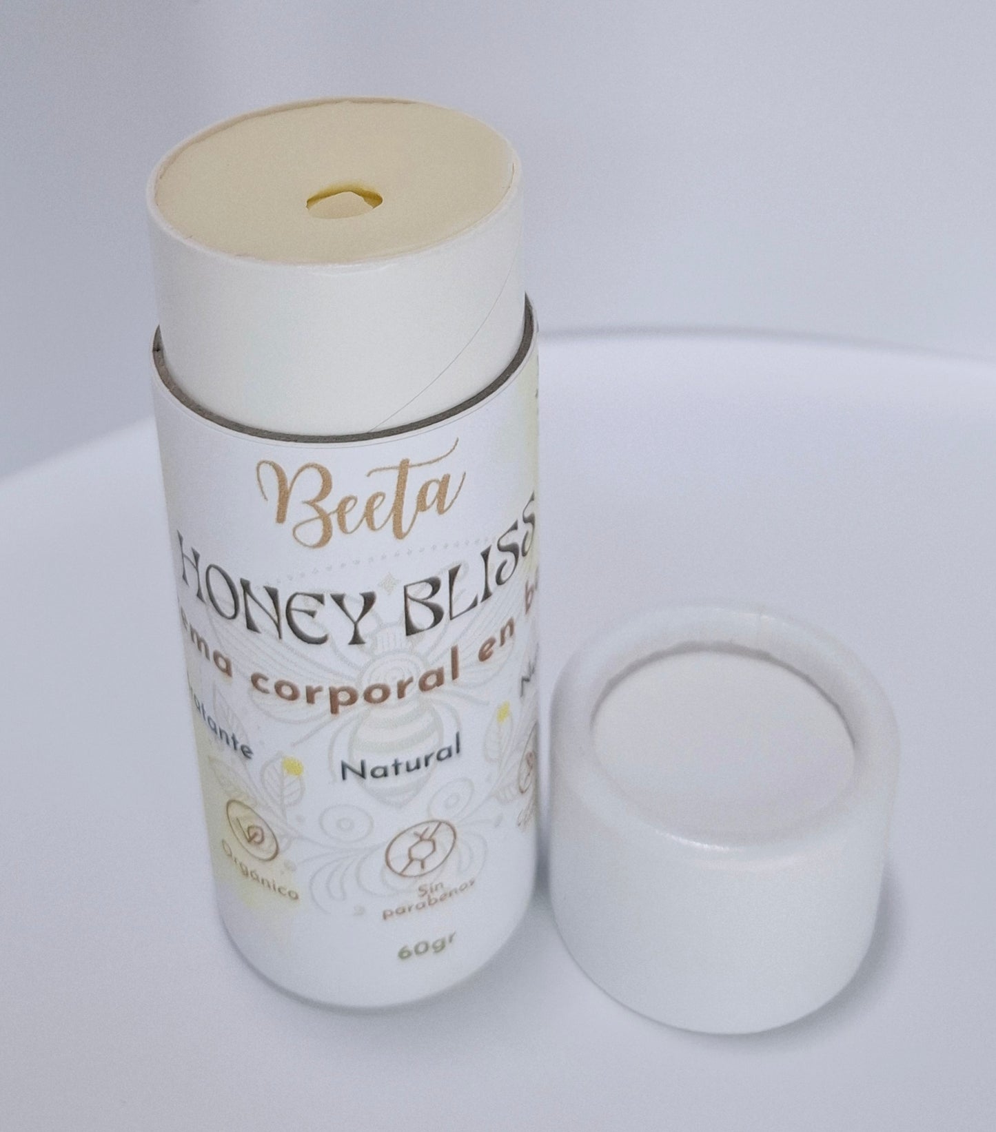 🌿 Crema Sólida Honey Bliss (60g) | Hidratación Profunda y Nutrición Natural