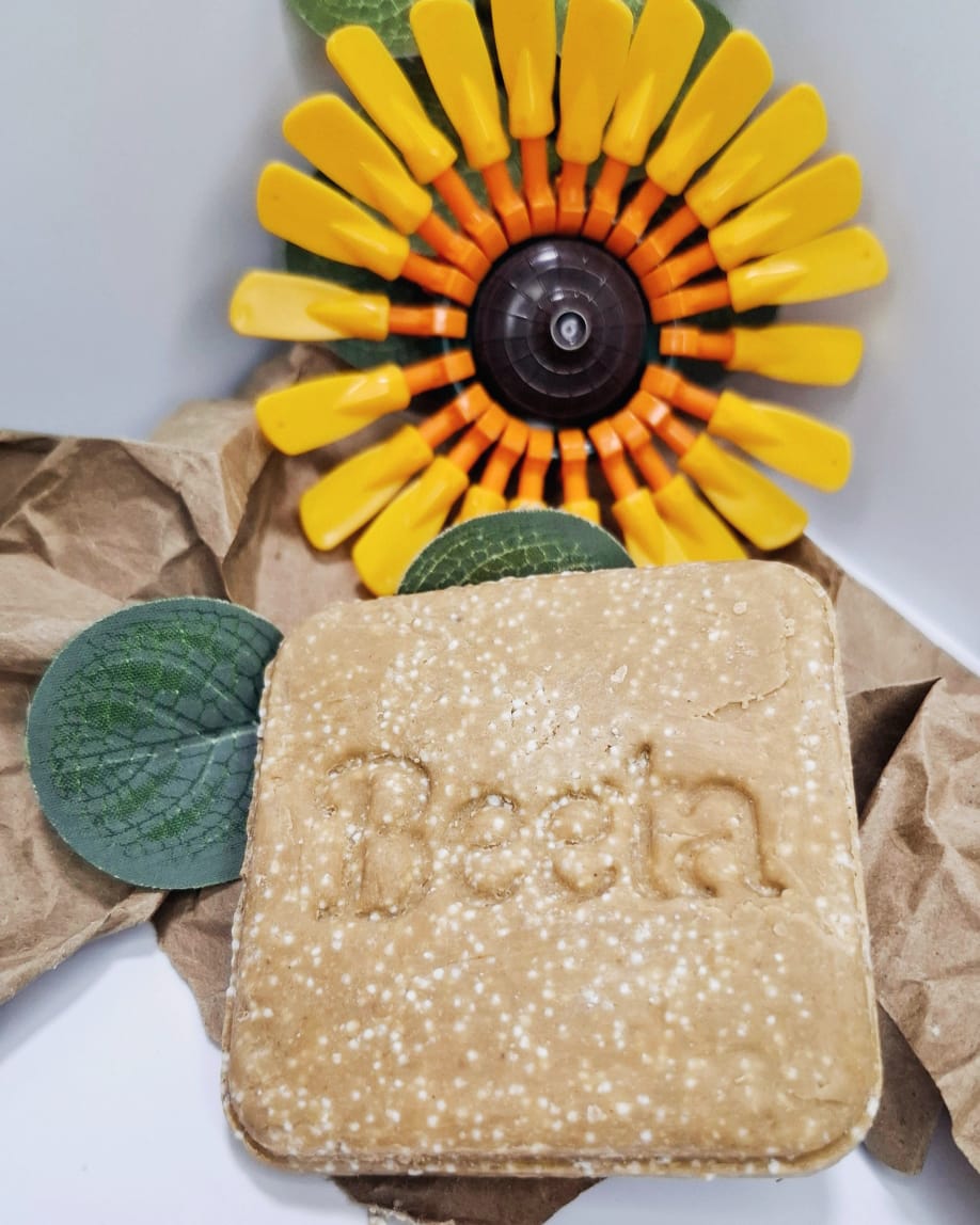 🍯 Shampoo Sólido de Miel (80g) | Limpieza Suave y Nutritiva