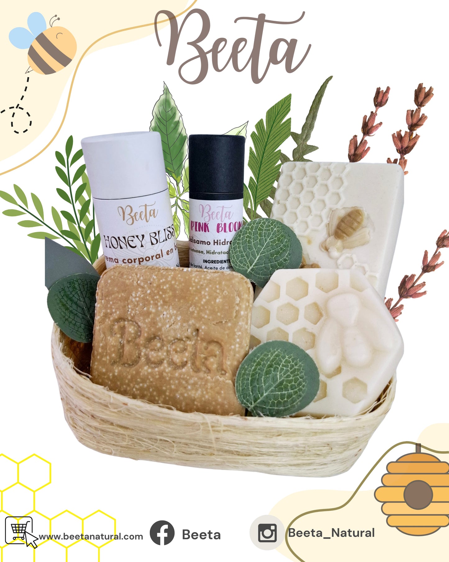 🍯 Shampoo Sólido de Miel (80g) | Limpieza Suave y Nutritiva