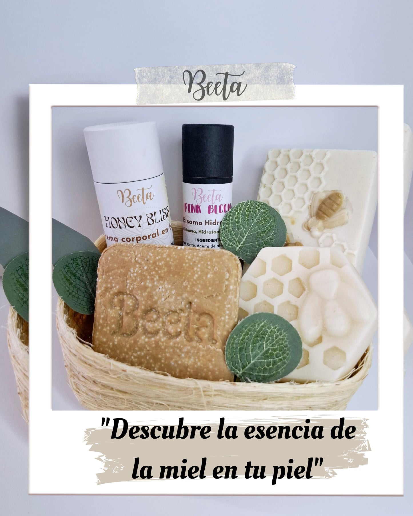 🍯 Shampoo Sólido de Miel (80g) | Limpieza Suave y Nutritiva