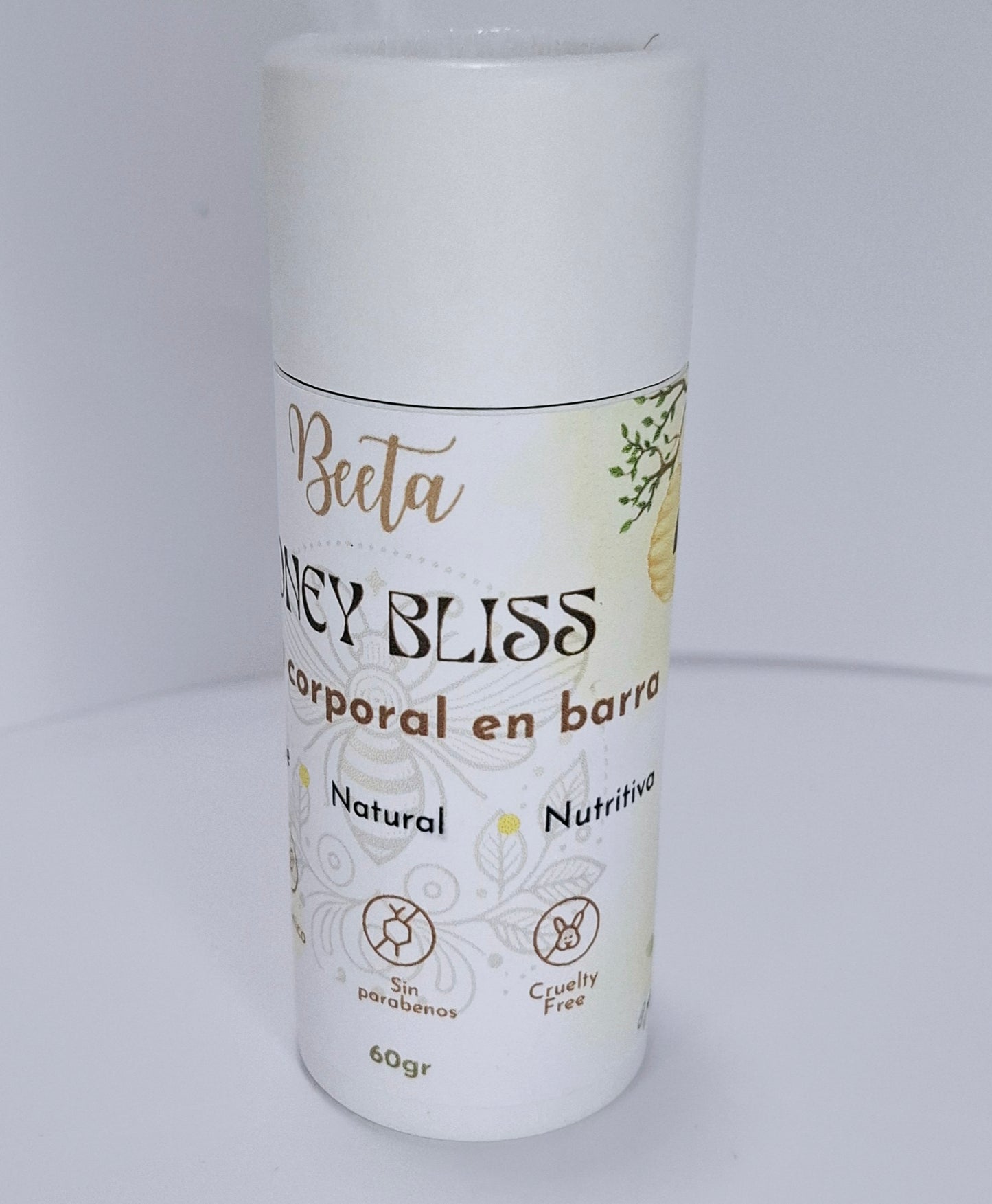 🌿 Crema Sólida Honey Bliss (60g) | Hidratación Profunda y Nutrición Natural